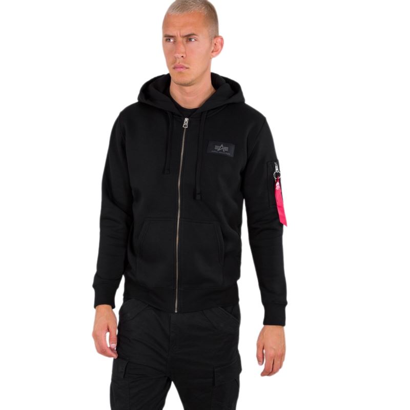 Alpha Industries Back Print Zip Hoody 128342-03