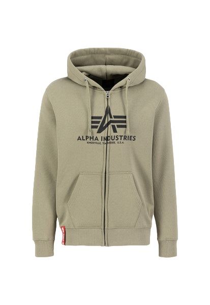 Alpha Industries Basic Zip Hoody olive 178325-11
