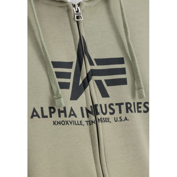 Alpha Industries Basic Zip Hoody olive 178325-11