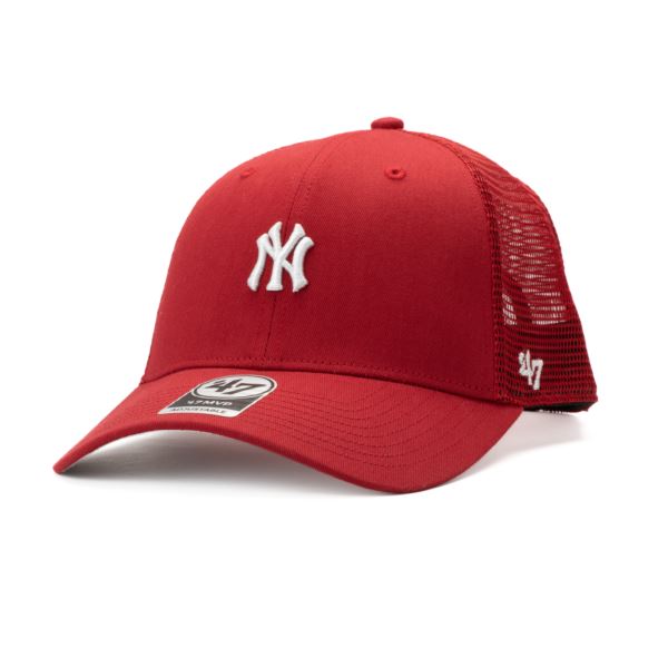 47 Brand MLB New York Yankees No Shot Cap B-NSHOT17WBP-BK, Mens, Cap Black