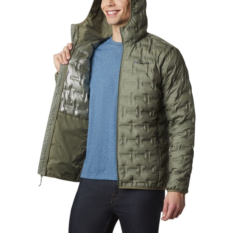 delta ridge down hooded