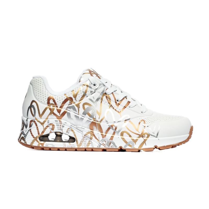 Skechers UNO-METALLIC LOVE 155523-WTGD