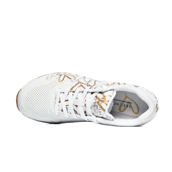 Skechers UNO-METALLIC LOVE 155523-WTGD