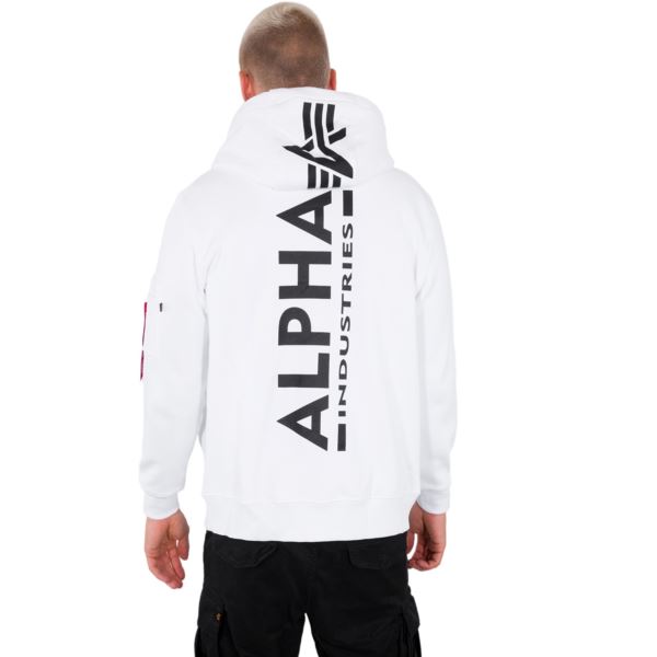 Alpha Industries Back Print Zip Hoody 128342-09