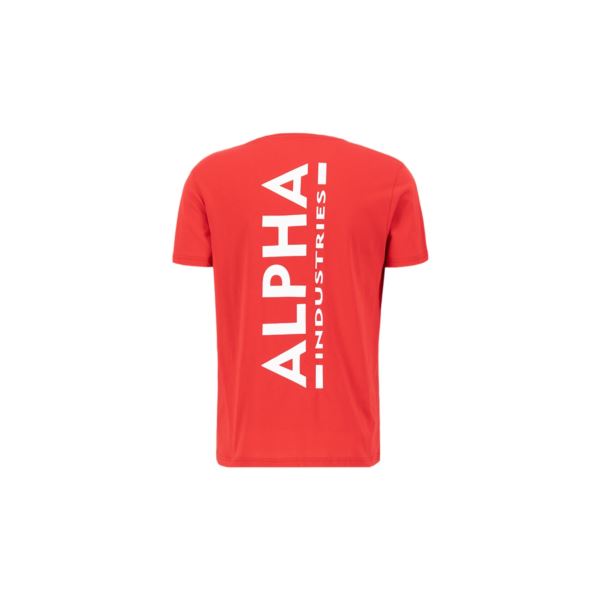 Alpha Industries Backprint T speed red 128507-328