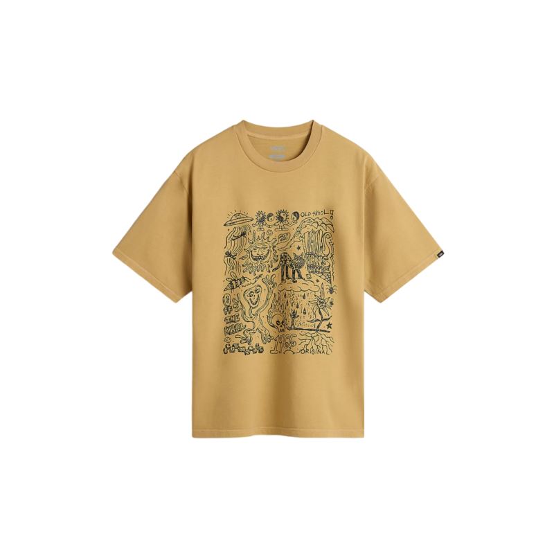 Vans SKOOL DOODLE SS TEE ANTELOPE VN000G575QJ1