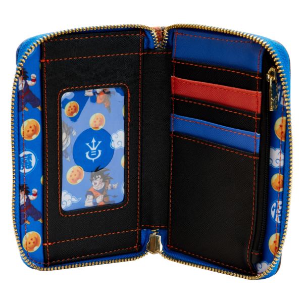 Loungefly LF DRAGON BALL Z TRIO ZIP AROUND WALLET