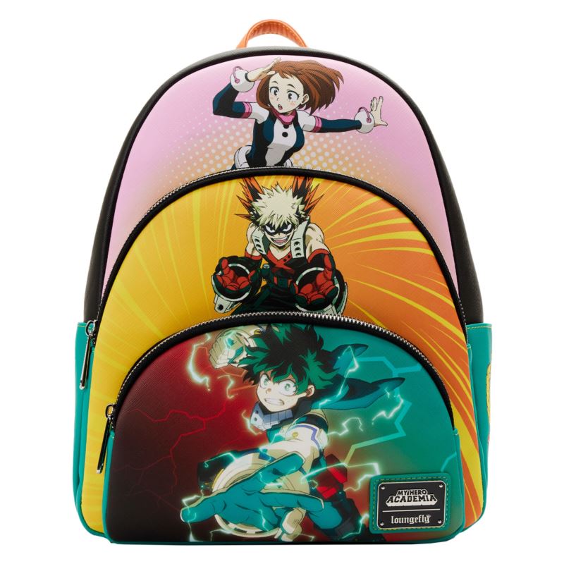 Loungefly HERO ACADEMIA TRIPLE POCKET SCENE MINI