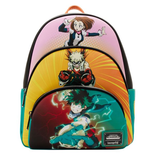 Loungefly HERO ACADEMIA TRIPLE POCKET SCENE MINI