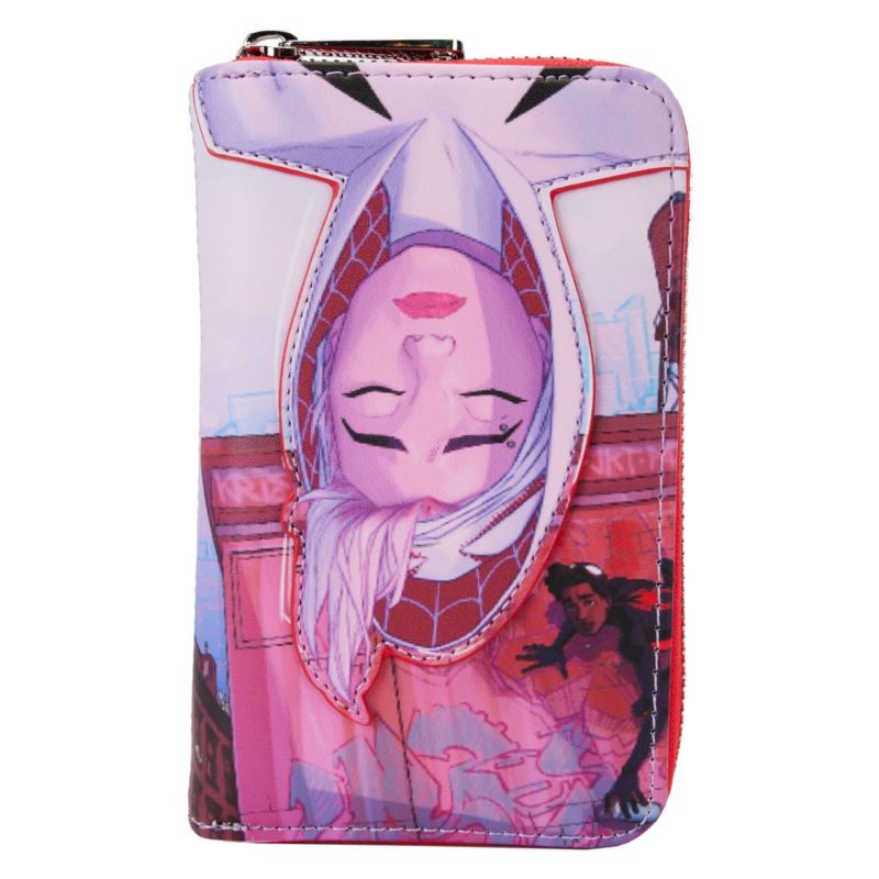 Loungefly MARVEL SPIDERVERSE SPIDERGWEN ZIP WALLET