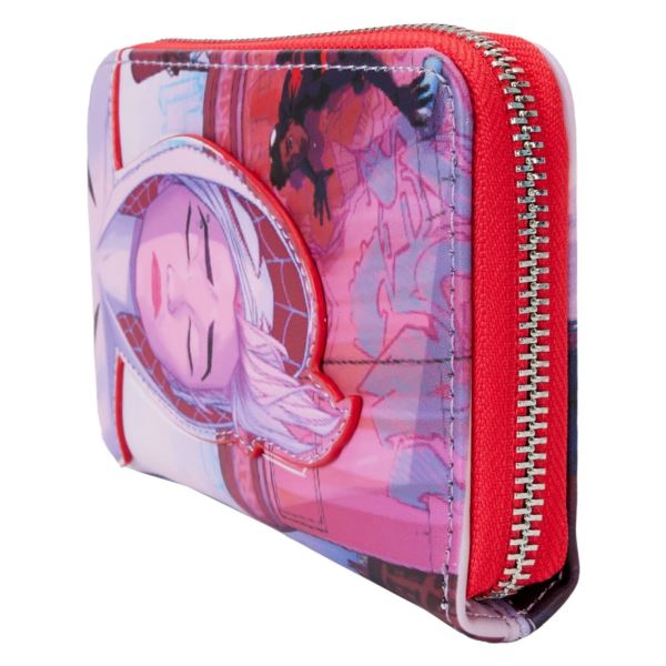 Loungefly MARVEL SPIDERVERSE SPIDERGWEN ZIP WALLET