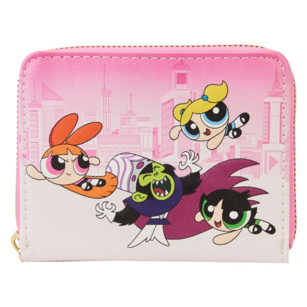 Loungefly POWER PUFF GIRLS VS MOJO JOJO ZIP WALLET