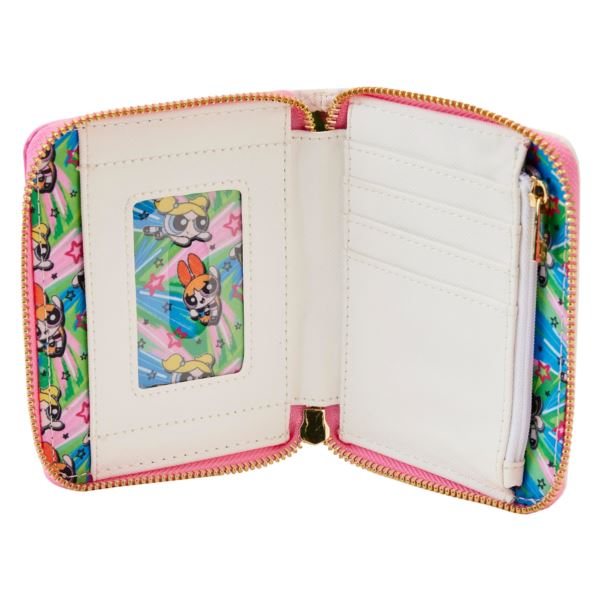 Loungefly POWER PUFF GIRLS VS MOJO JOJO ZIP WALLET