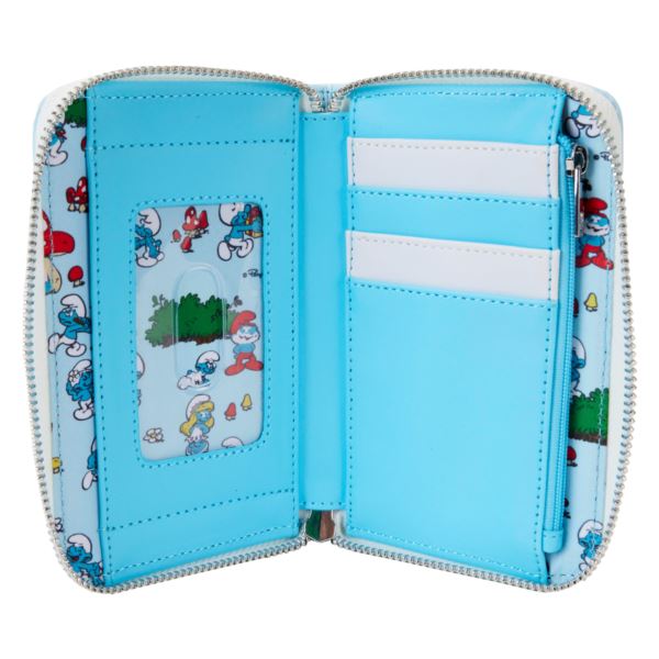 Loungefly LAFIG SMURFS SMURFETTE ZIP AROUND WALLET