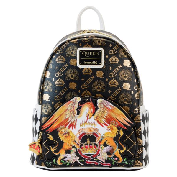 Loungefly QUEEN LOGO CREST MINI BACKPACK