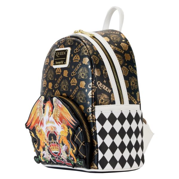 Loungefly QUEEN LOGO CREST MINI BACKPACK