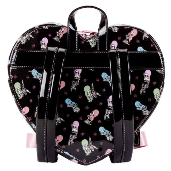 Loungefly VARE DOUBLE HEART MINI BACKPACK