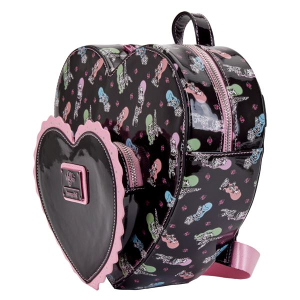 Loungefly VARE DOUBLE HEART MINI BACKPACK