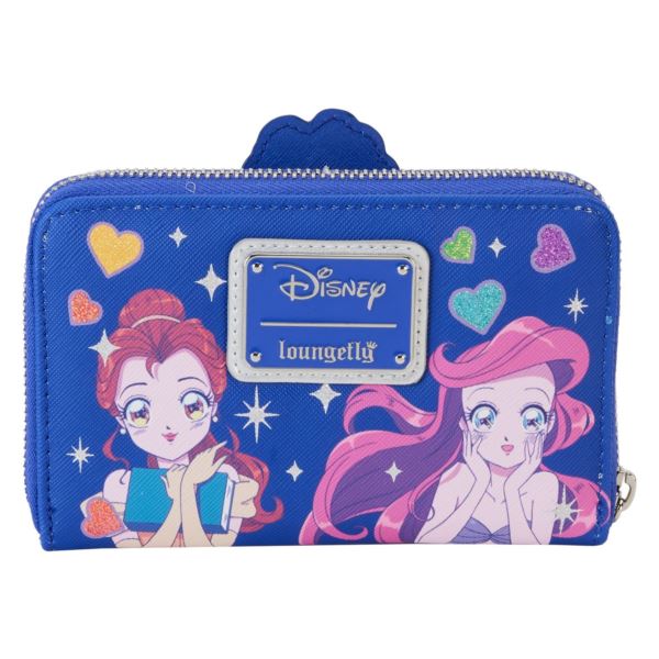 Loungefly LF DISNEY PRINCESS MANGA STYLE ZIP AROUN