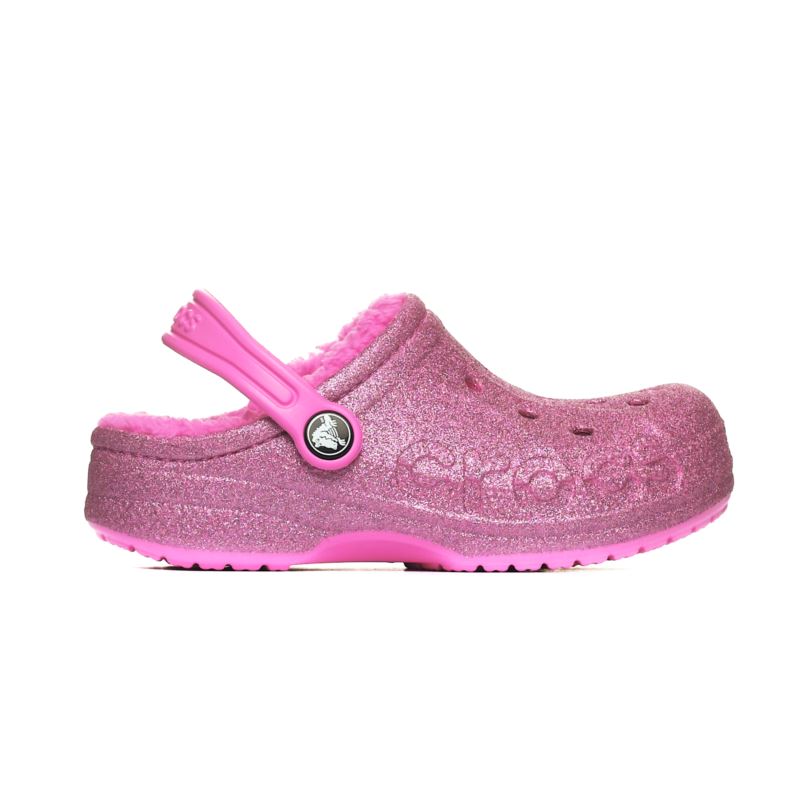 Crocs Baya Lined Glitter Clog K 207656-6QQ