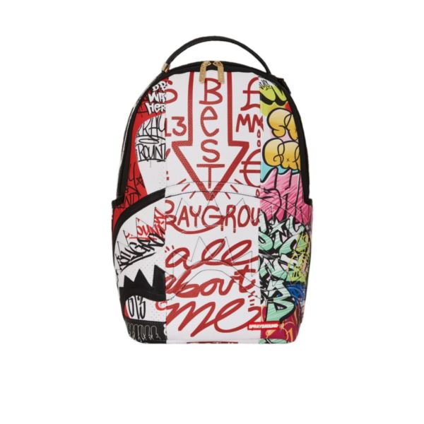 Sprayground TRI SPLIT GRAFFITI DLXSV BACKPACK