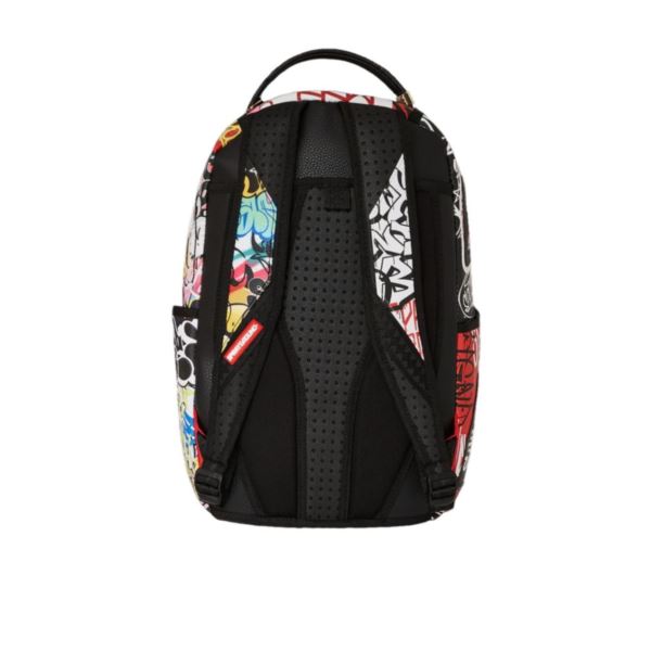 Sprayground TRI SPLIT GRAFFITI DLXSV BACKPACK