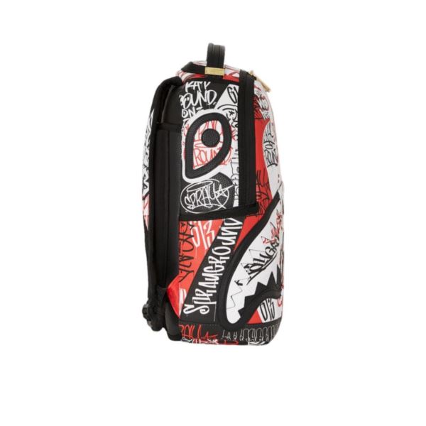 Sprayground TRI SPLIT GRAFFITI DLXSV BACKPACK