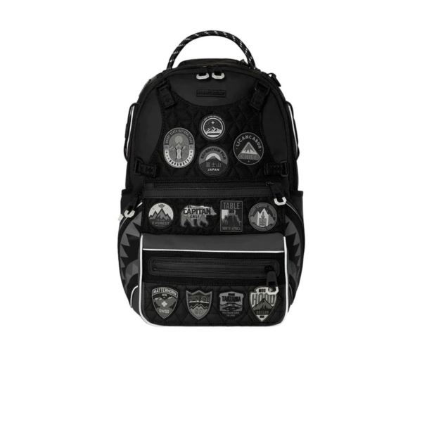 Sprayground EXPEDITION BLACK BACKPACK