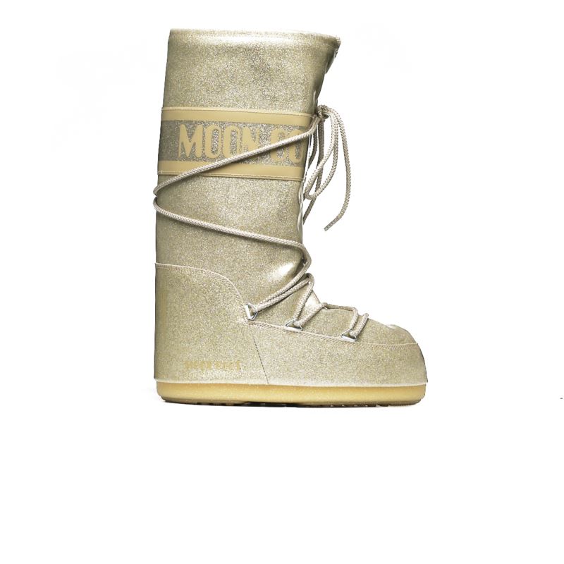 MOON BOOT ICON GLITTER GOLD 80D1402850B002