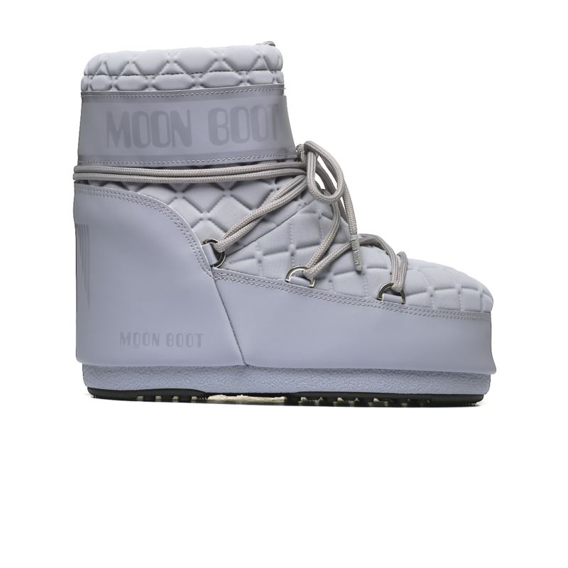 MOON BOOT ICON LOW QUILT GREY 80D1409540H006