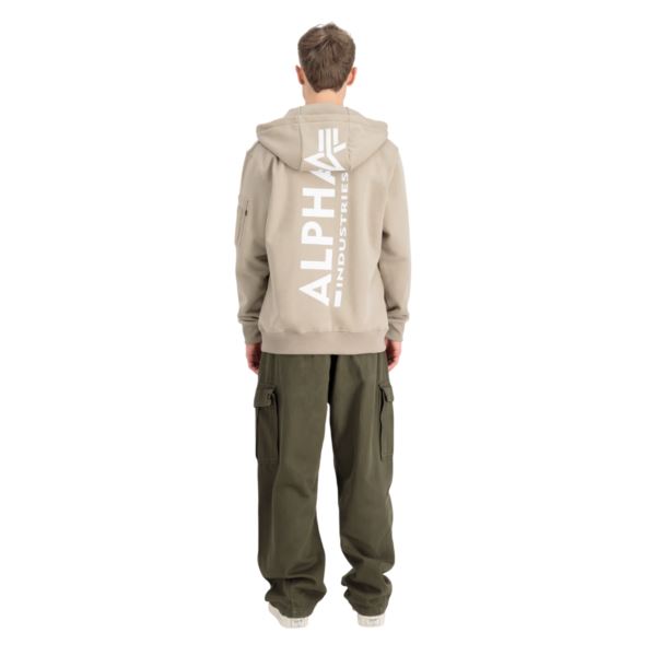 Alpha Industries Back Print Zip Hoody 128342-679