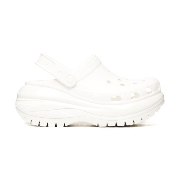 Crocs Classic Mega Crush Clog White 207988-100