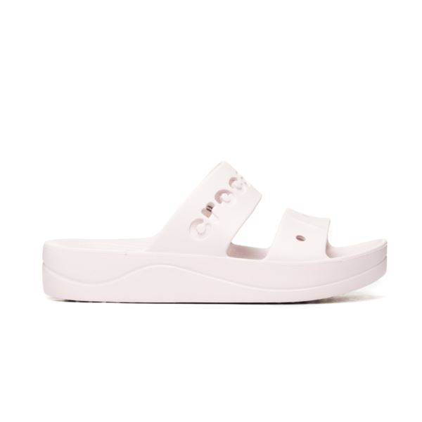 Crocs Baya Platform Sandal Barely Pink 208188-6PI