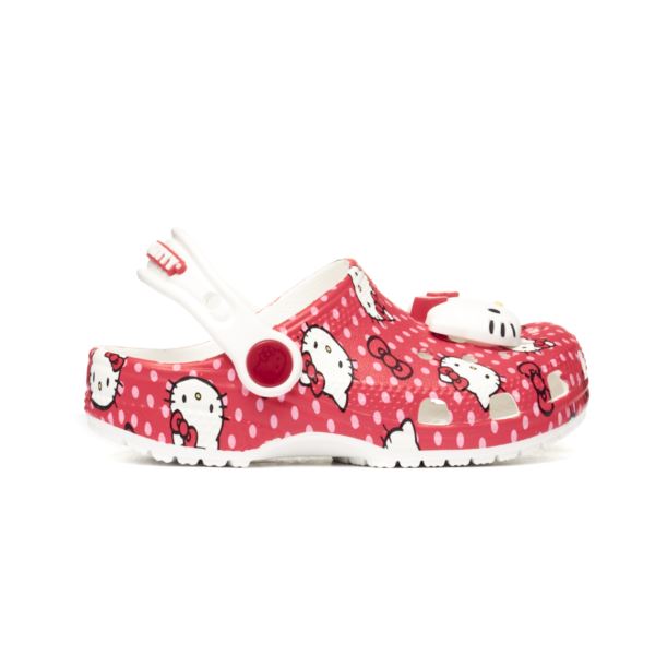 Crocs HELLO KITTY RED CLASSIC CLOG 210577-90H