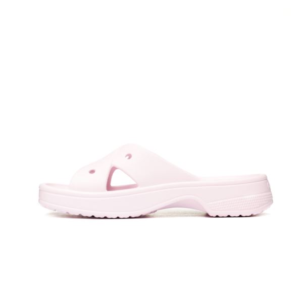 Crocs WOMENS CROSS STRAP Pink Milk 210840-6ZW