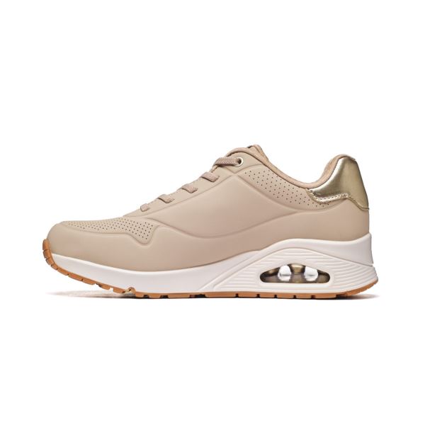 Skechers UNO - SHIMMER AWAY 155196-NUDE