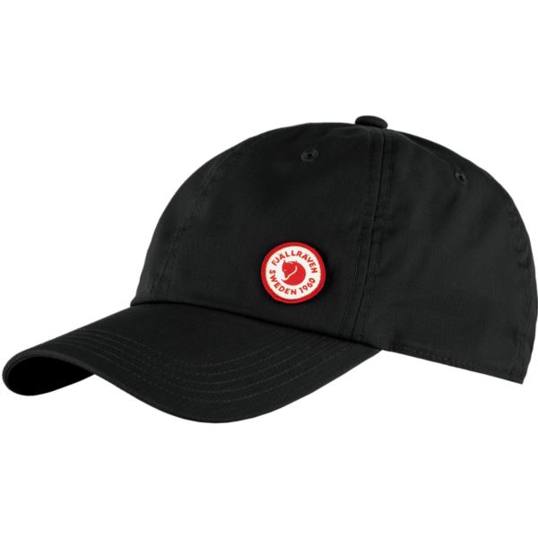 Fjallraven Logo Cap Black 13100181-550