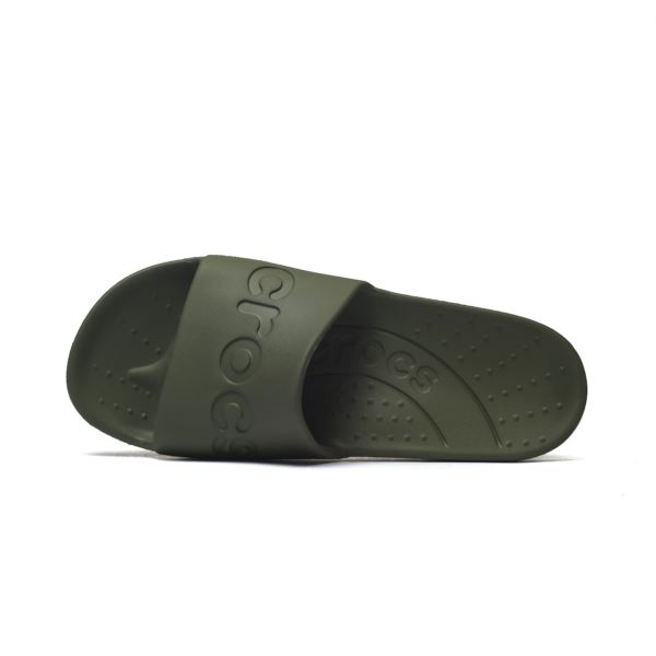 Crocs SLIDE ARMY GREEN 210088-309
