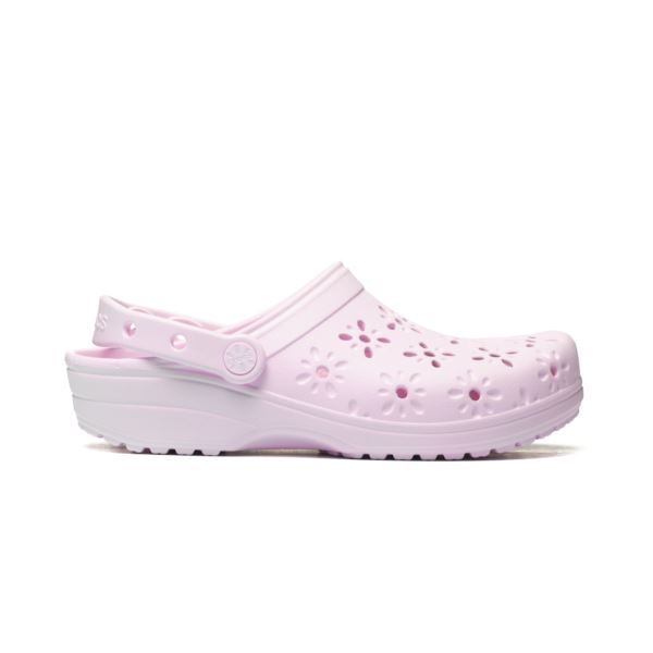 Crocs CLASSIC FLORAL CUT OUT CLOG 210927-6ZW