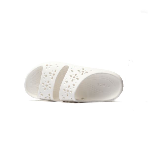 Crocs CLASSIC FLORAL CUT OUT SANDAL 210966-0WV