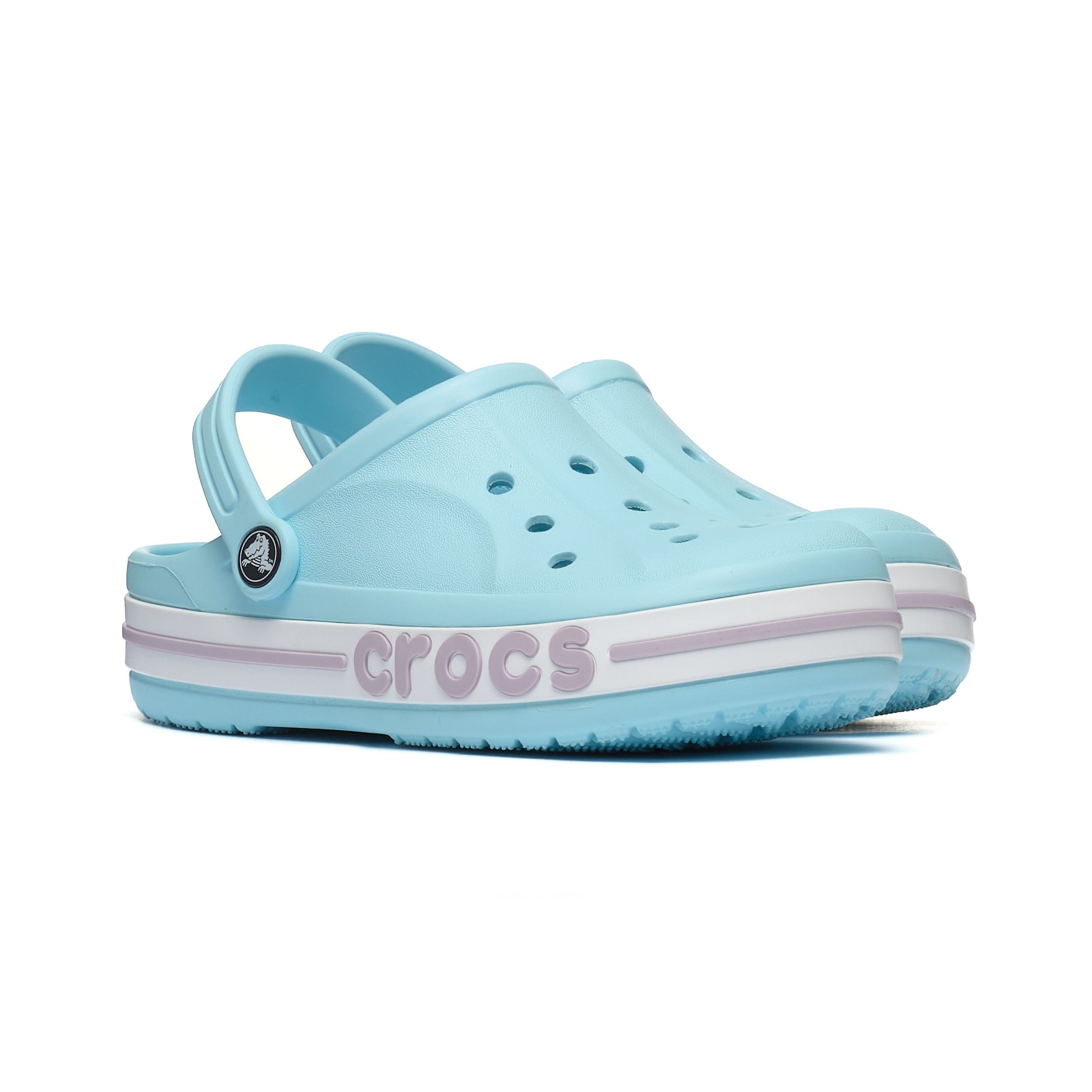 Crocs BAYABAND CLOG KID'S 207019-411 - obrazek 3