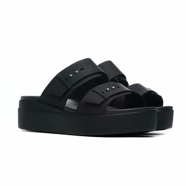 Crocs Brooklyn Sandal Low Wedge W 207431-001