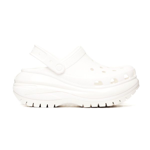 Crocs Classic Mega Crush Clog White 207988-100