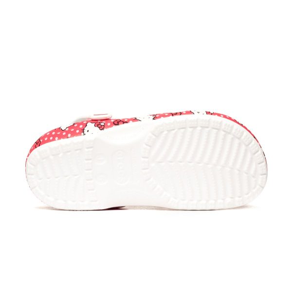 Crocs HELLO KITTY RED CLASSIC CLOG KID 210576-90H