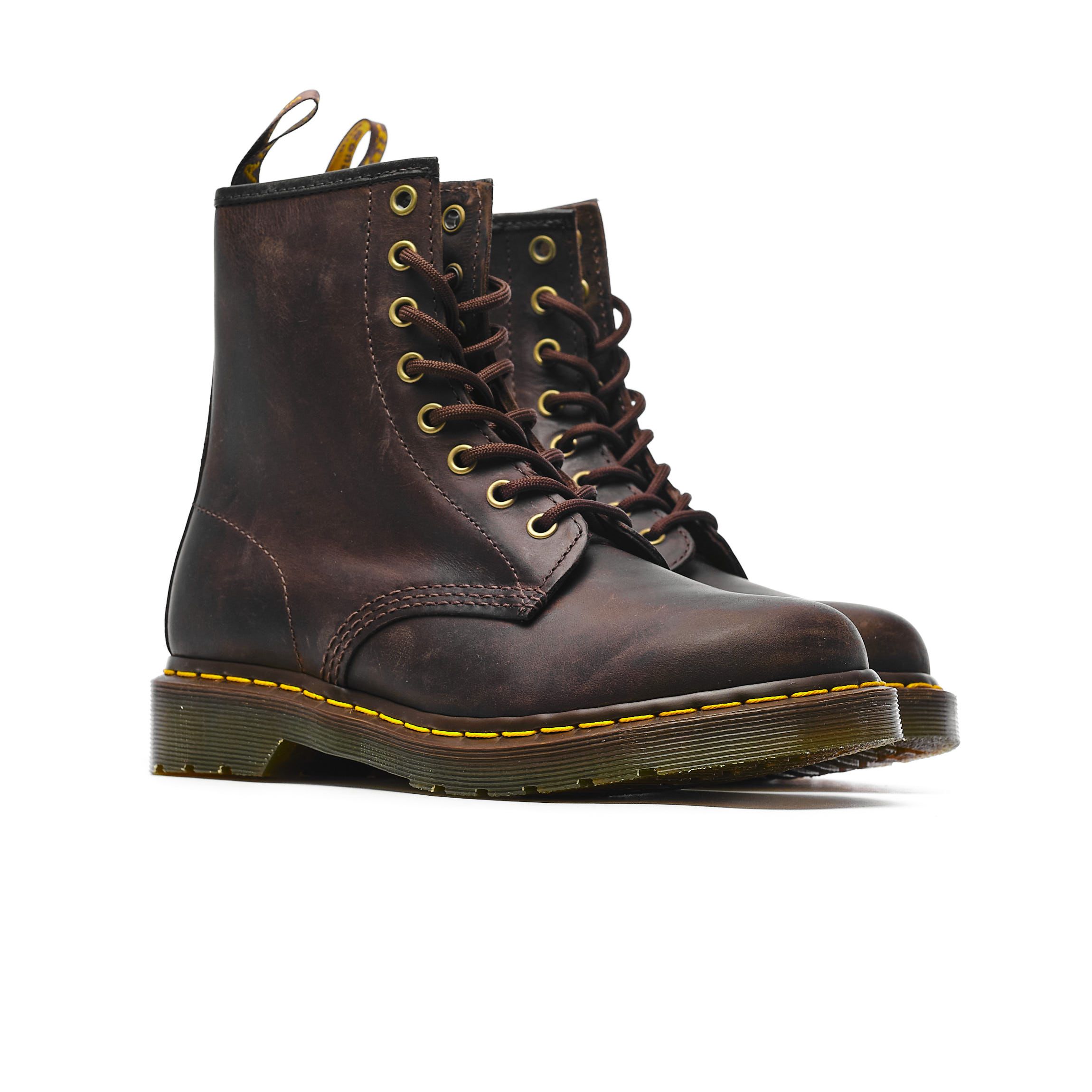 Dr. Martens 1460 CRAZY HORSE DARK BROWN DM11822203 - obrazek 2