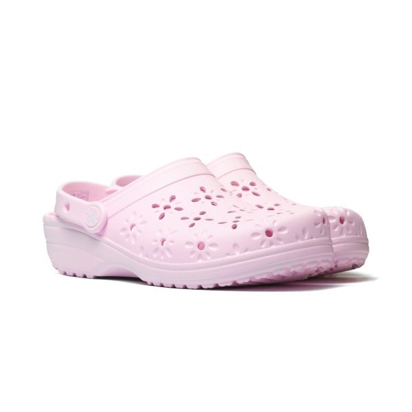 Crocs CLASSIC FLORAL CUT OUT CLOG 210927-6ZW