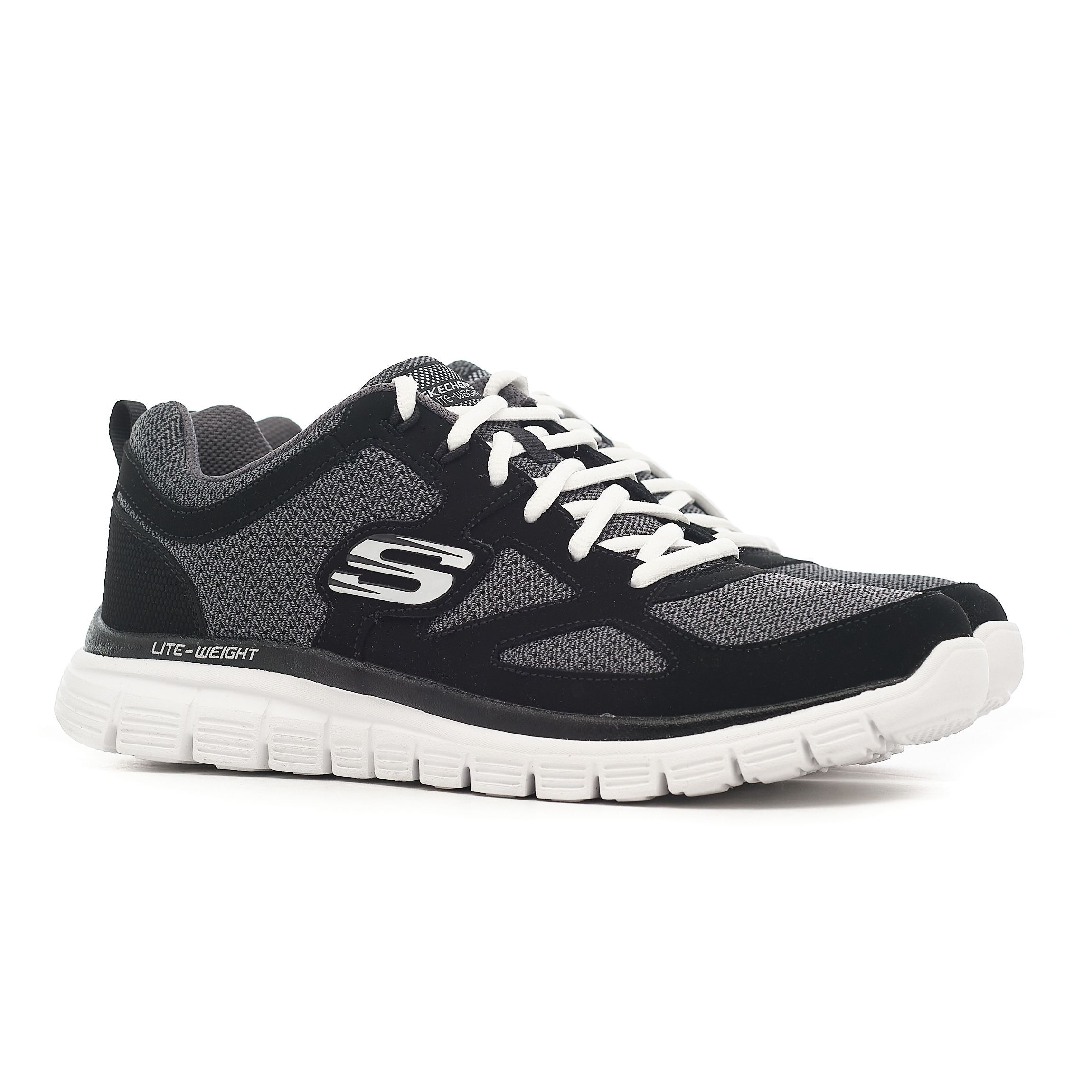 Skechers Burns Agoura 52635-BKW - obrazek 2
