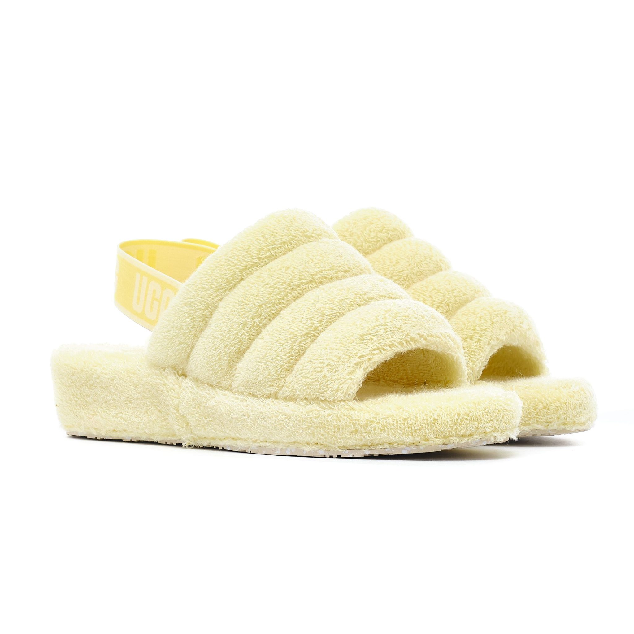 UGG FLUFF YEAH TERRY BANAN.PUDD.W - obrazek 2
