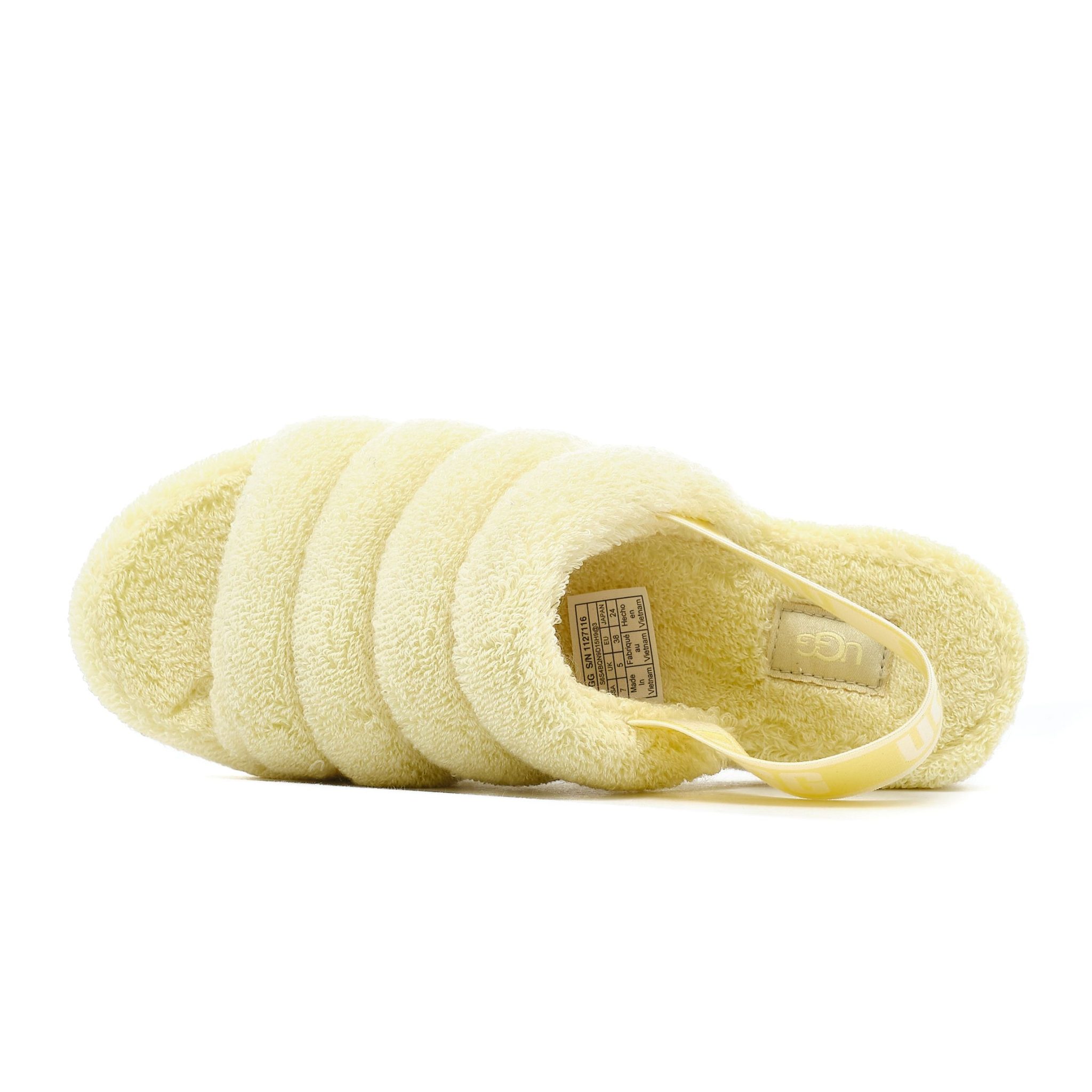 UGG FLUFF YEAH TERRY BANAN.PUDD.W - obrazek 4