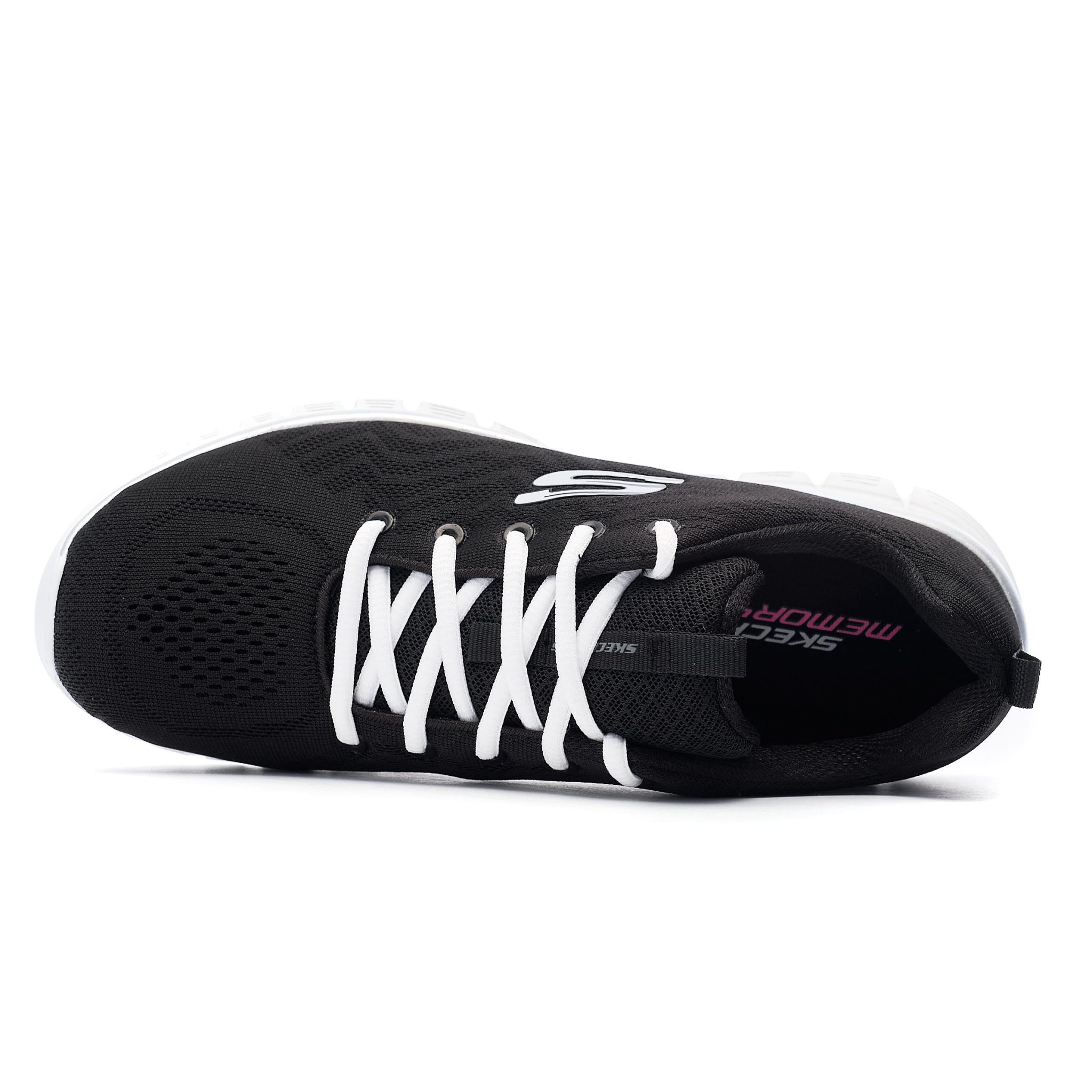 Skechers GRACEFUL-GET CONNECT 12615-BKW - obrazek 4